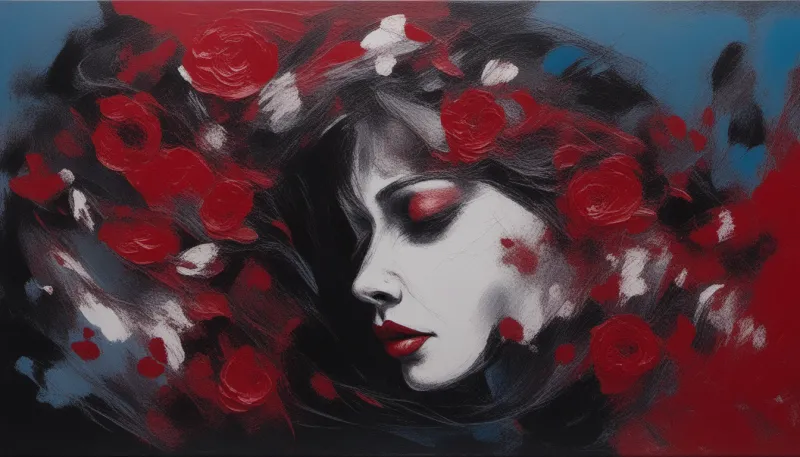 gestural painting