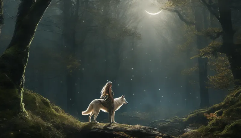 goddess of the moon