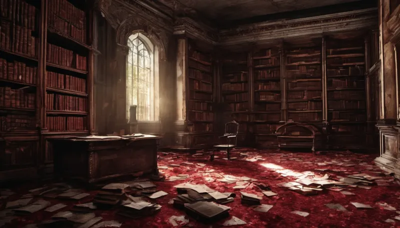 decaying library
